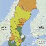 Facebookkartan - Facebookanvåändande indexerat per län